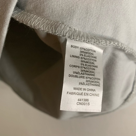 Tahari Gray Mock Neck Sleeveless Tank Womens Modern Essentials Top Size XL - Picture 7 of 12